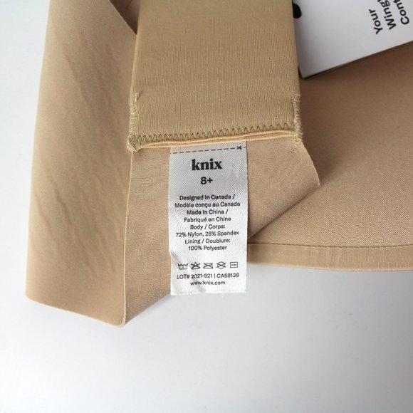NEW Knix Size 8+ WingWoman Contour Bra Beige 42E 40F 42F - Picture 9 of 11